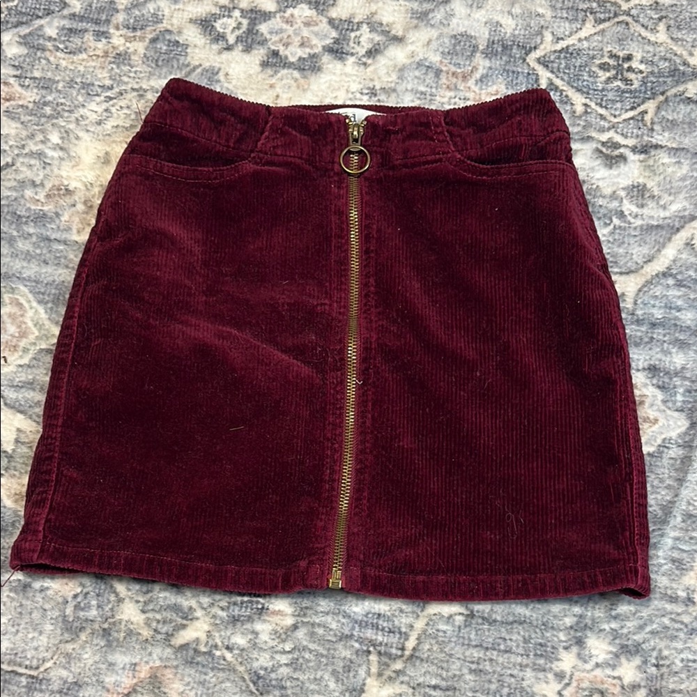 Mudd Red Mini Pencil Skirt for Night Out